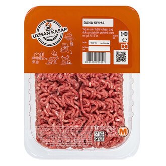 Uzman Kasap Dana Kıyma 400 G